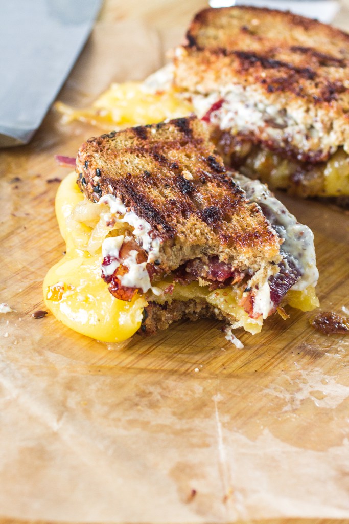 TRAINWRECK GRILLED CHEESE