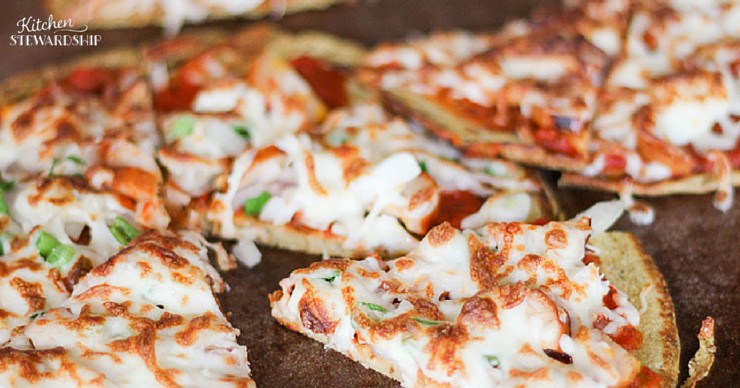 Chickpea Flour Pizza Crust