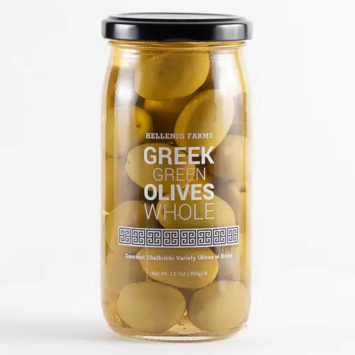 Green Greek Olives - Whole