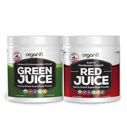 ORGANIFI GREEN JUICE PLUS RED JUICE BUNDLE