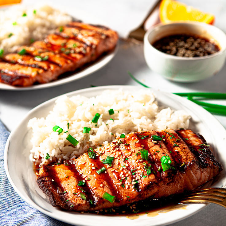 Salmon Teriyaki, Asian Grilling Sauce