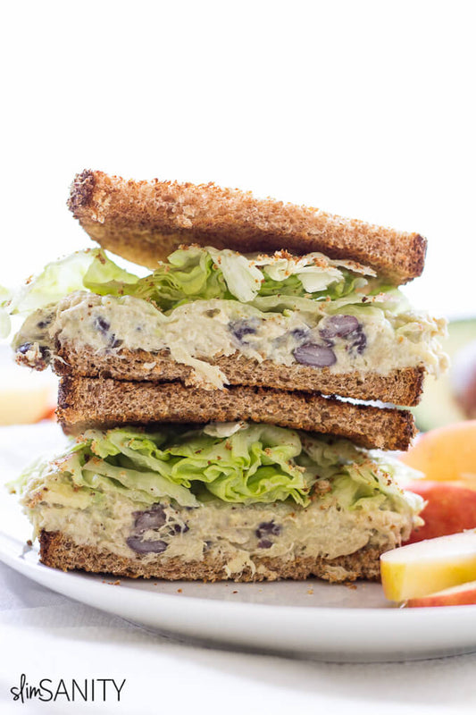 HEALTHY CHICKEN SALAD SANDWICH