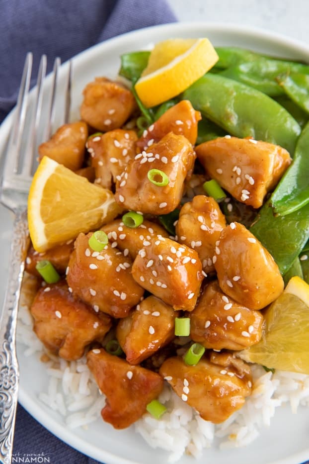 Orange Chicken Entrée