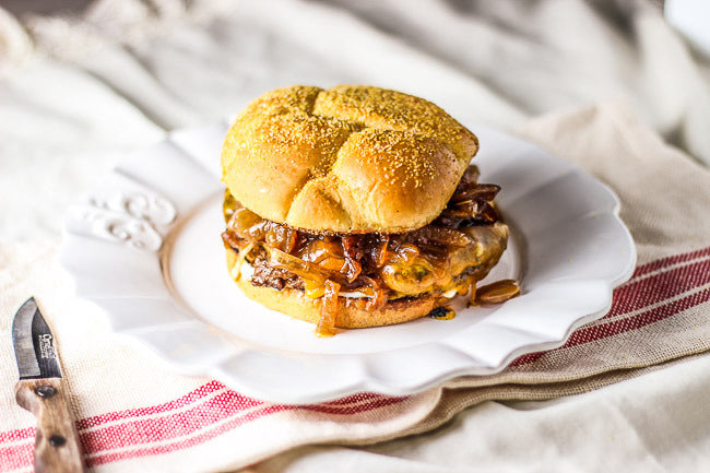 HOMEMADE BUTTER BURGERS