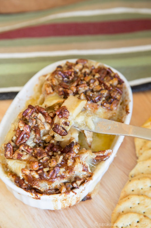 Honey Nut Baked Brie Bloomin' Apples