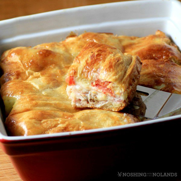 HOT BAKED SANDWICH CASSEROLE