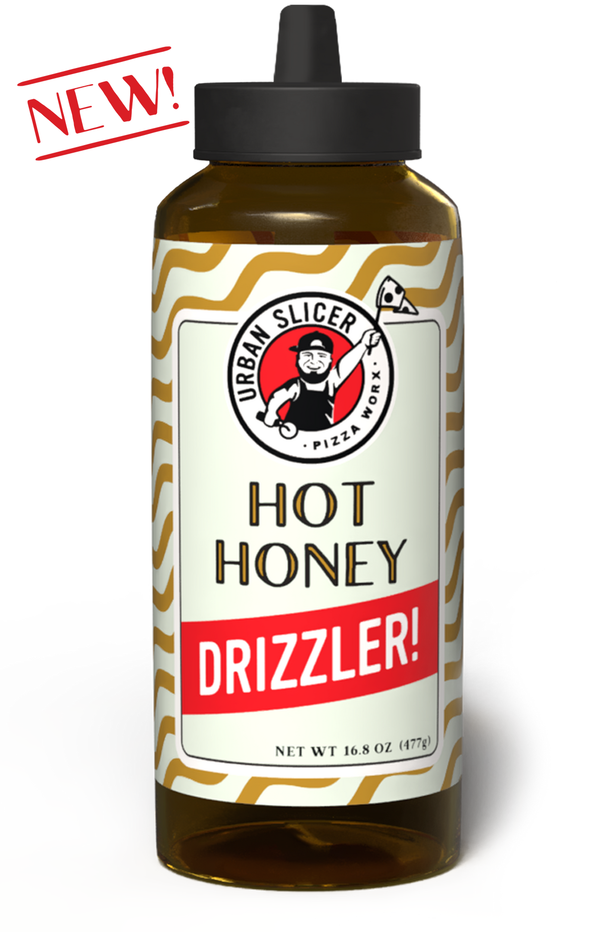 Drizzle Honey Rapper Hot Honey Drizzler – The Table Gourmet