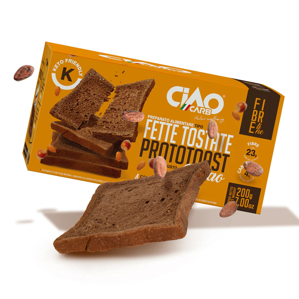 Great Low Carb Sampler Box 1 (Thin Pizza Crust, Rotini, Linguini, Choco Toast)