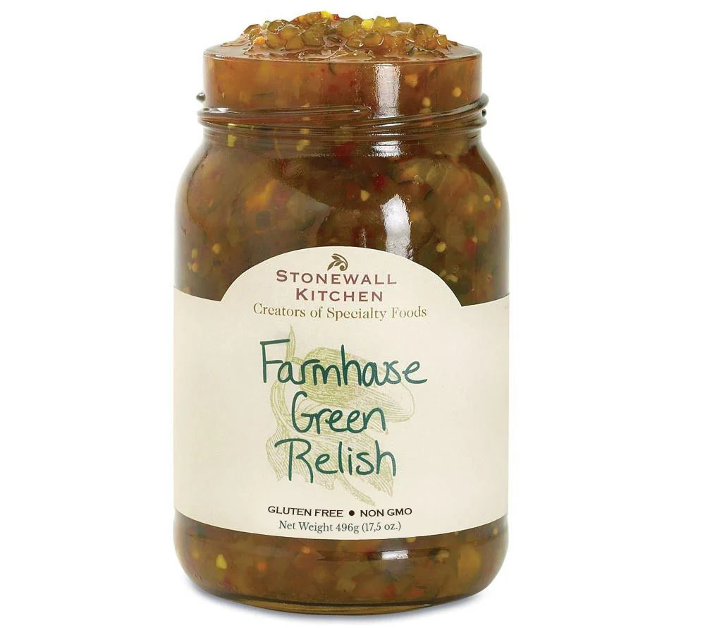 Farmhouse Green Relish by Stonewall Kitchen - Gluten Free