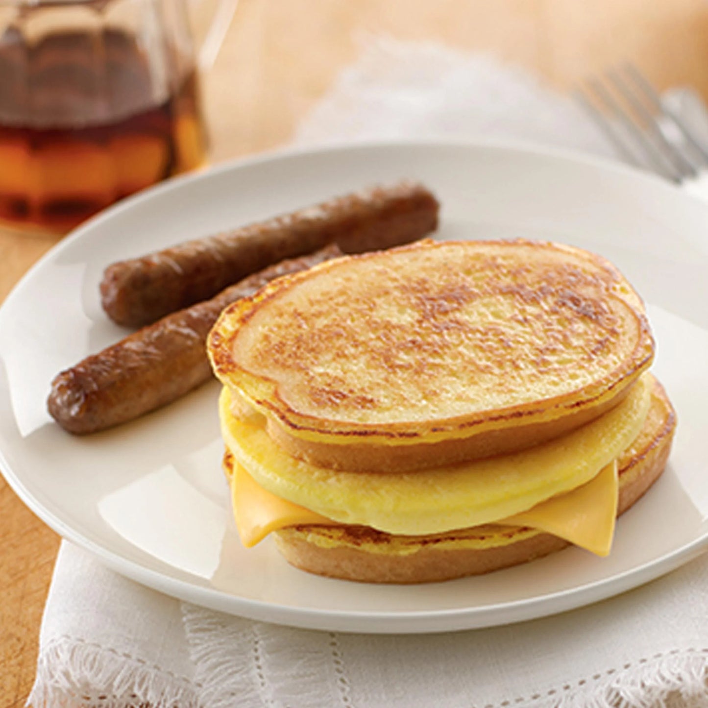 Papettis Round Egg Patty - 160/Case