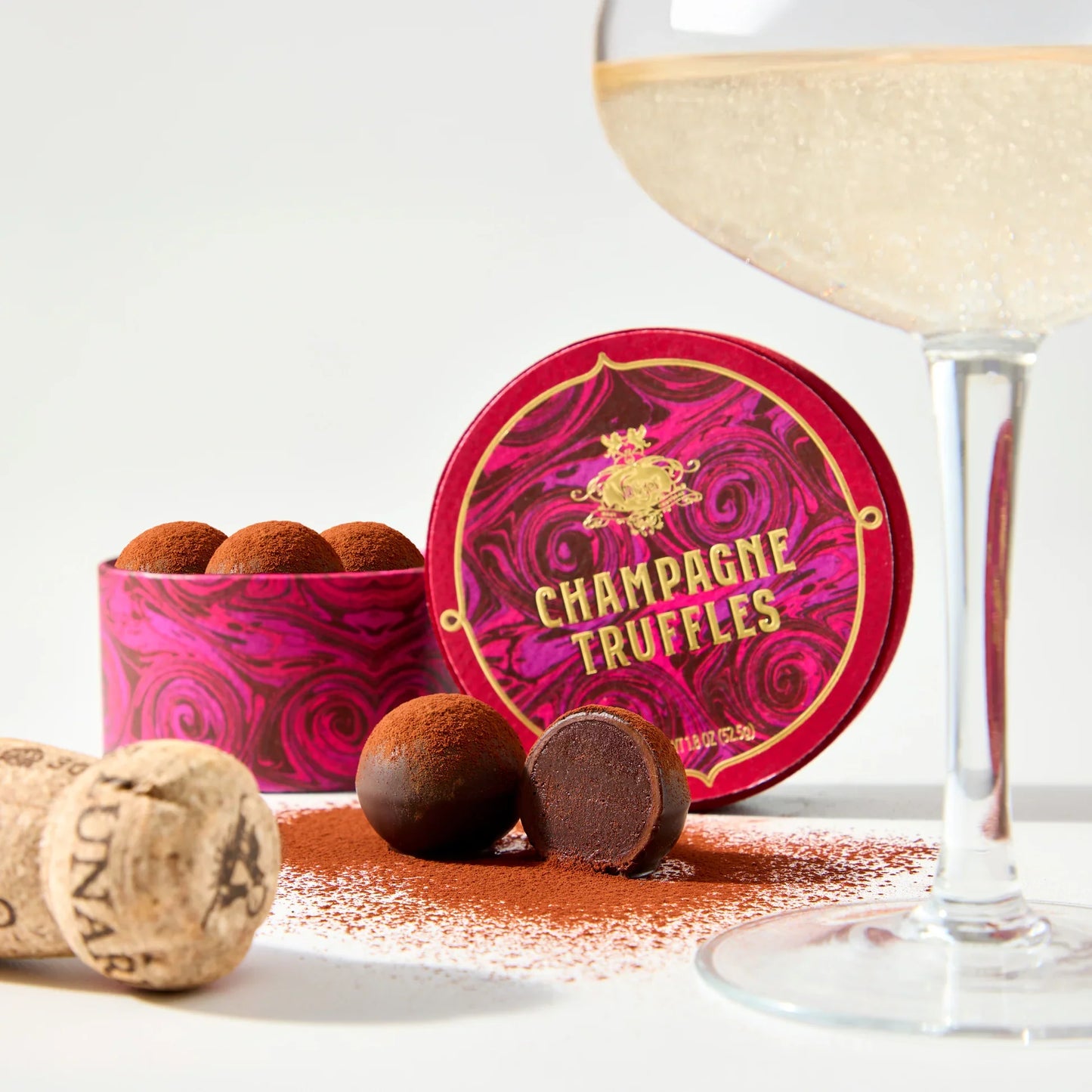 Vosges Haut-Chocolat Champagne Truffles, 5 Pieces Gift Box