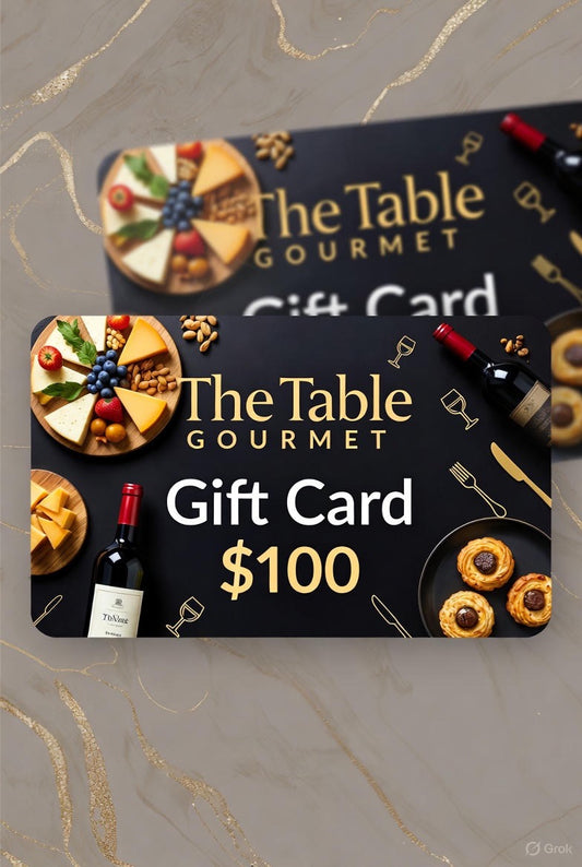 The Table Gourmet $100 Gift Card