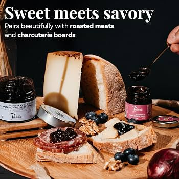 Balsamic Compote Pack of 4 – Italian Gourmet Fruit Spread