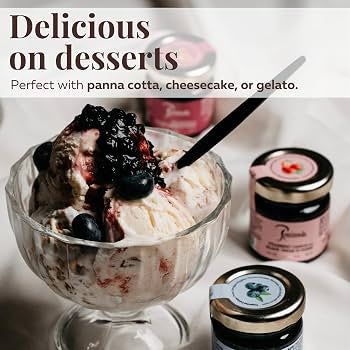 Balsamic Compote Pack of 4 – Italian Gourmet Fruit Spread