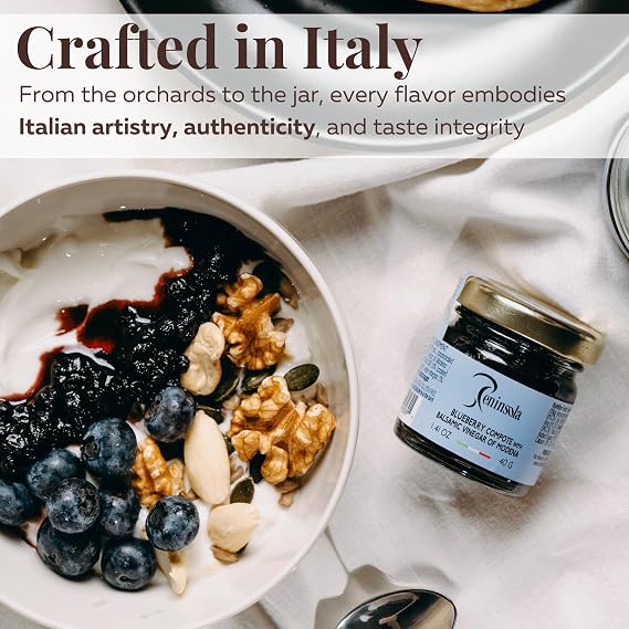 Balsamic Compote Pack of 4 – Italian Gourmet Fruit Spread