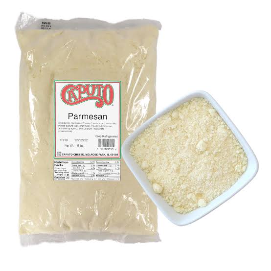 Caputo Grated Parmesan Cheese, 5 lb - 4/Case