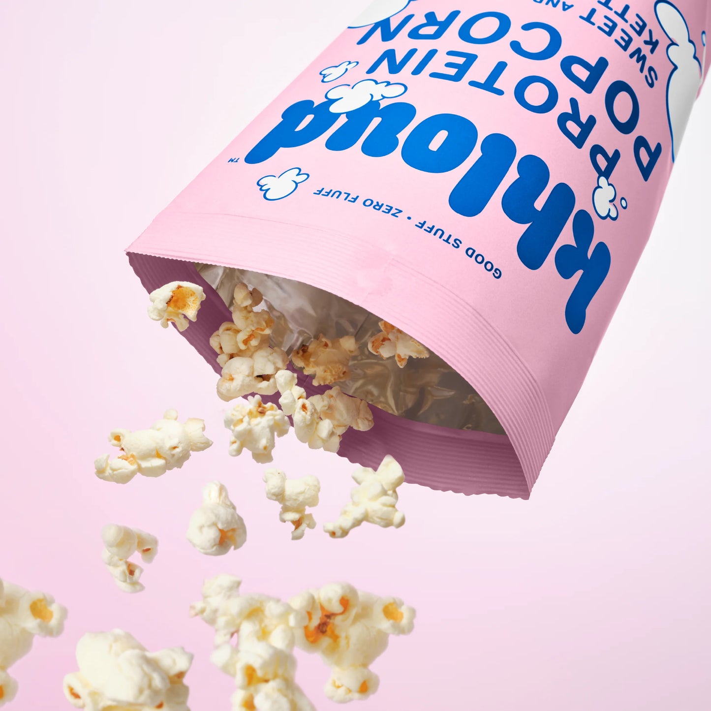 Khloud Protein Popcorn – Sweet & Salty Kettle Corn - 7g Protein | 1 oz bags | 24 ct