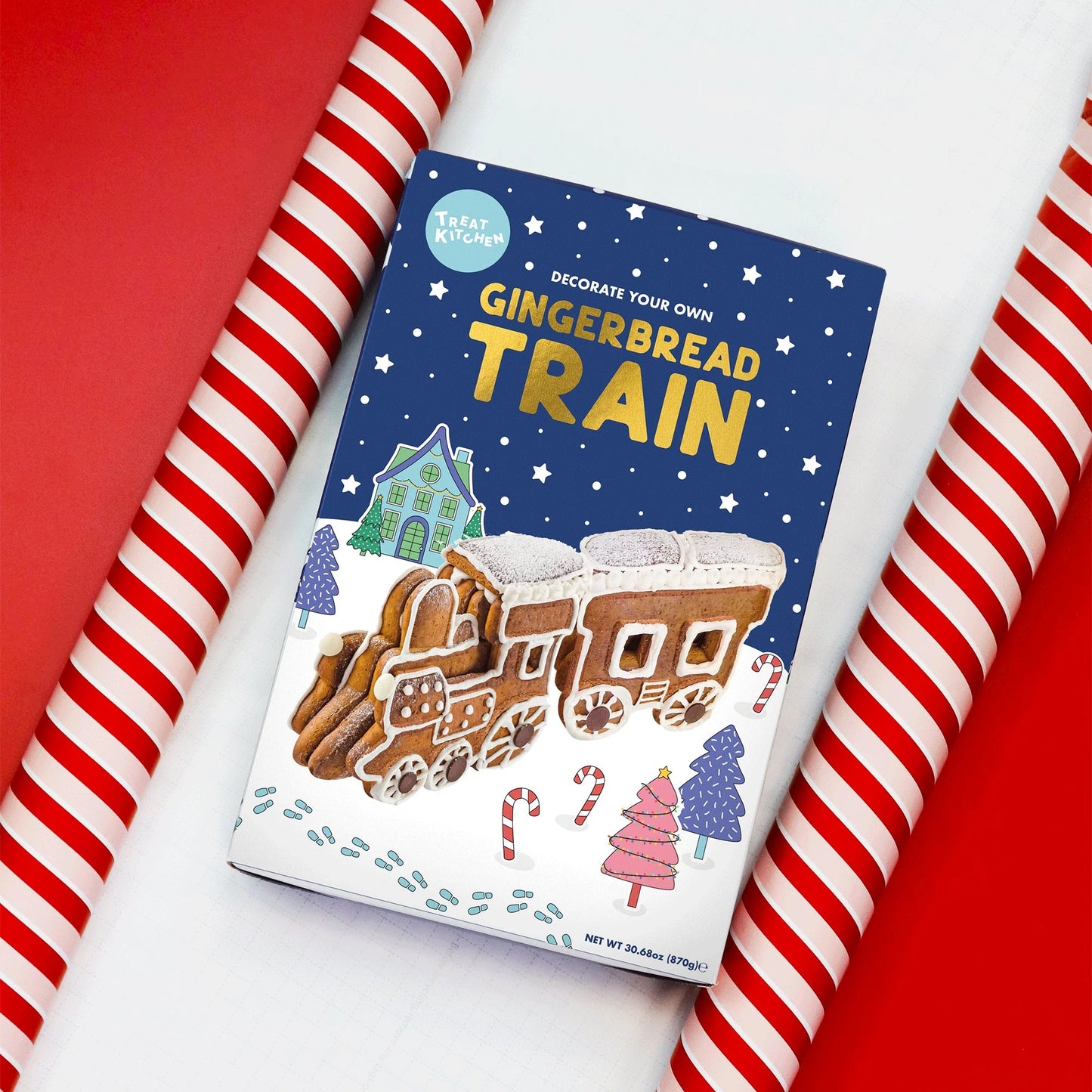 All Aboard the Gingerbread Express! Decorating Kit