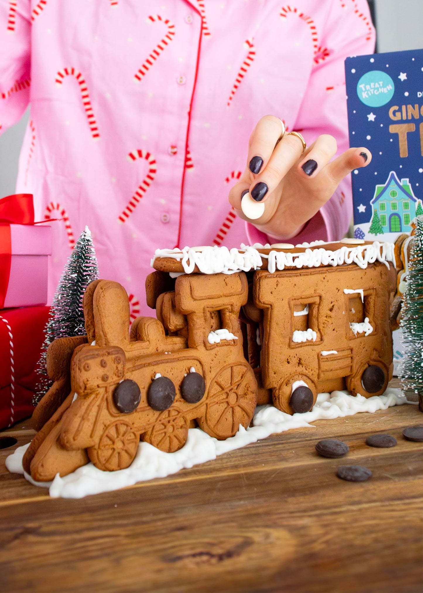 All Aboard the Gingerbread Express! Decorating Kit