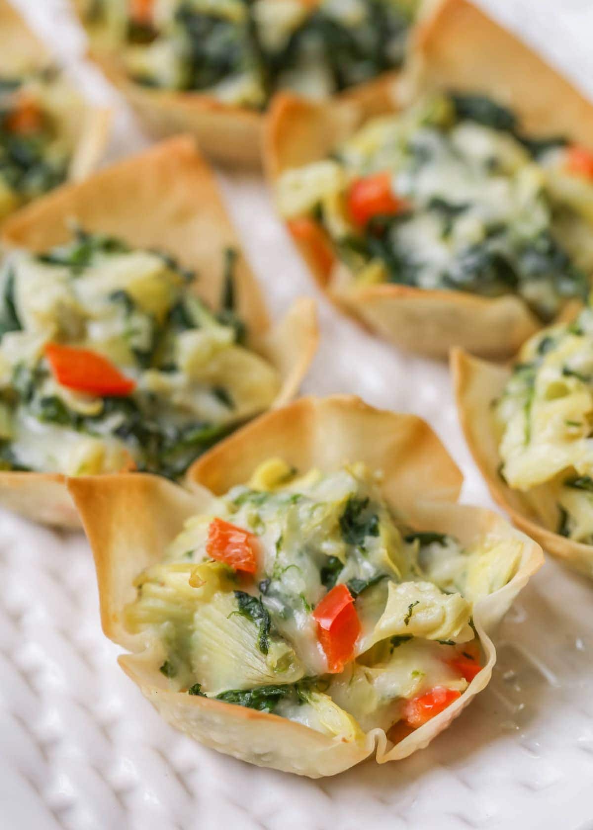 Spinach and Artichoke Tortilla Crisp - 40/Case