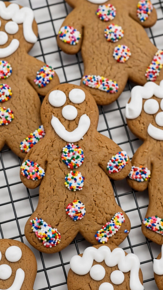 Gingerbread Boy & Girl Cookies, 5”