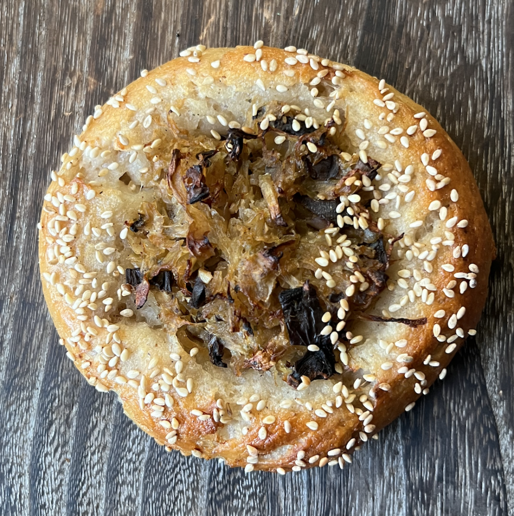 Fresh New York Bialy Bagel with Caramelized Onions - 6 Pack - Gluten Free