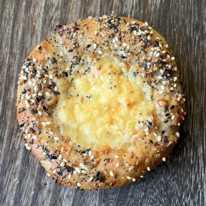 Fresh New York Bialy Bagel with Cheese & Rosemary - 6 Pack - Gluten Free