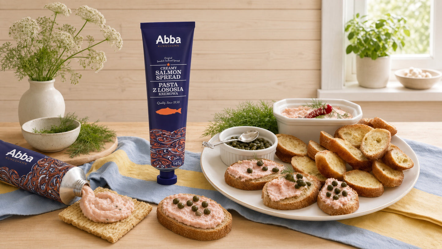 Abba Creamed Salmon Pâté Spread