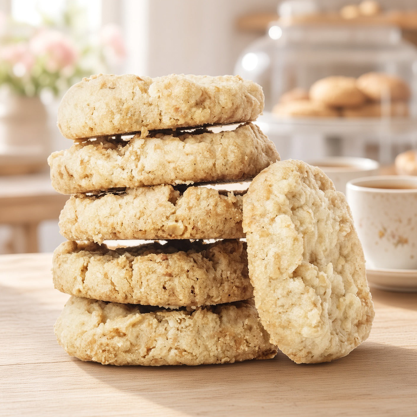 Unna Bakery Swedish Coconut Oat Butter Cookies