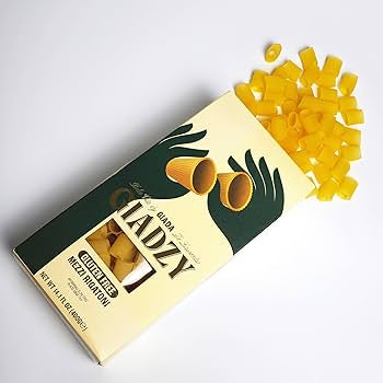 Giadzy by Giada De Laurentiis Gluten Free Variety Pasta - includes Caserecce, Taccole & Mezzi Rigatoni- Made in Italy, Artisanal, Clean Ingredients - Non GMO - Pack of 3