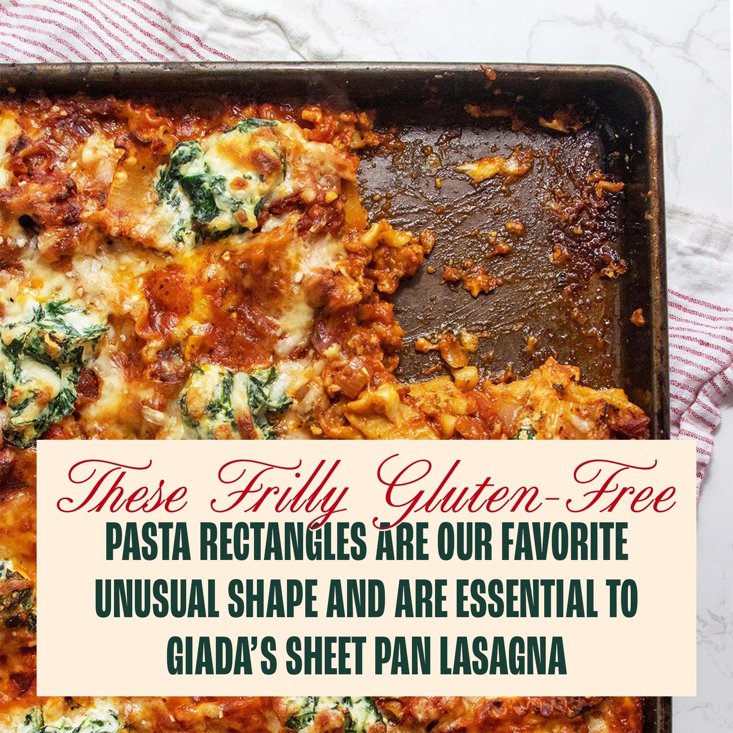 Giadzy by Giada De Laurentiis Gluten Free Variety Pasta - includes Caserecce, Taccole & Mezzi Rigatoni- Made in Italy, Artisanal, Clean Ingredients - Non GMO - Pack of 3