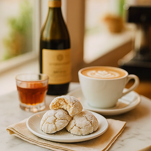 Andy Anand Gourmet Italian Amaretti Cookies | 40 Assorted Pieces, Chocolate, Peach, Orange, Made in Italy, Gluten-Free
