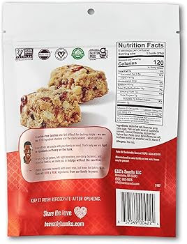 Heavenly Hunks Variety - Oatmeal Chocolate Chip, Peanut Butter Chocolate, Cranberry White Chip & Oatmeal White Chip Cookies - Pack of 4