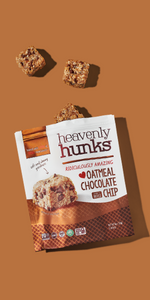 Heavenly Hunks Variety - Oatmeal Chocolate Chip, Peanut Butter Chocolate, Cranberry White Chip & Oatmeal White Chip Cookies - Pack of 4
