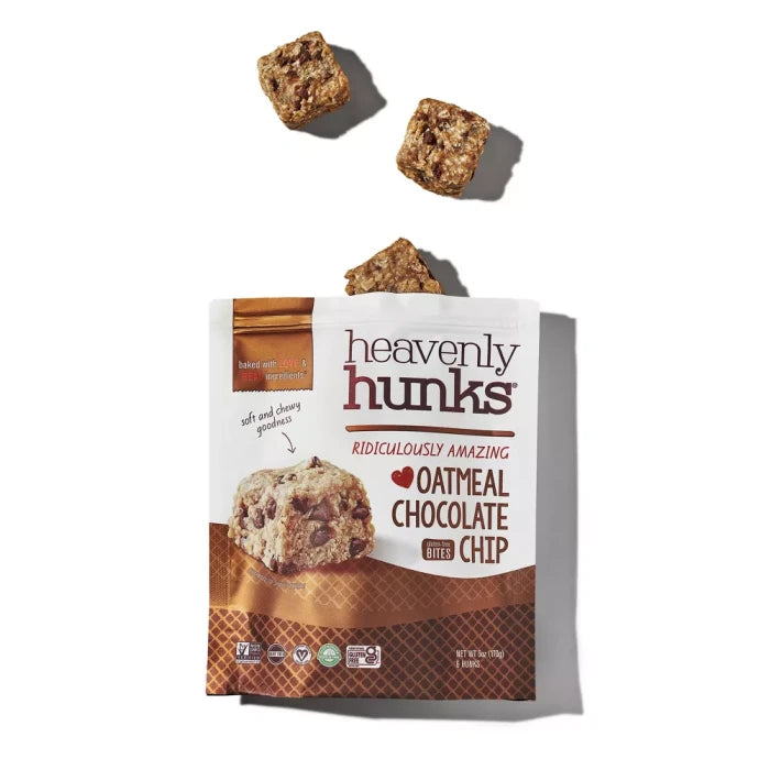 Heavenly Hunks Variety - Oatmeal Chocolate Chip, Peanut Butter Chocolate, Cranberry White Chip & Oatmeal White Chip Cookies - Pack of 4