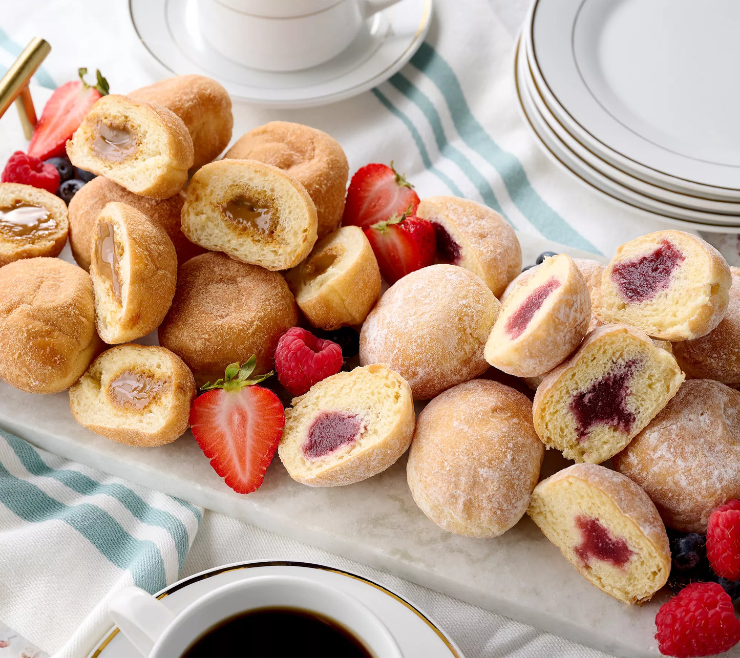 French Petite Filled Beignets - includes 32