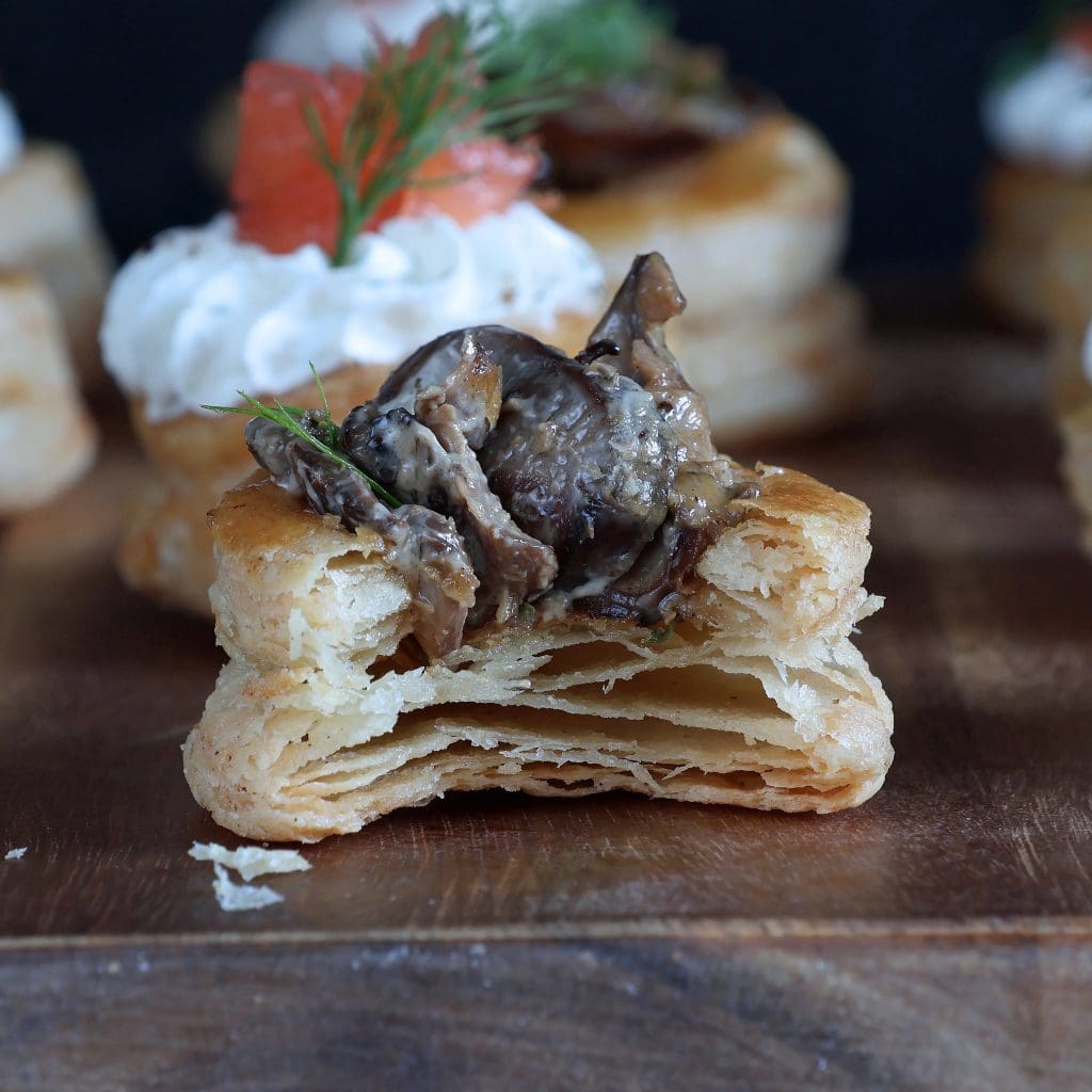 Wild Mushroom Vol Au Vent - 100/Case