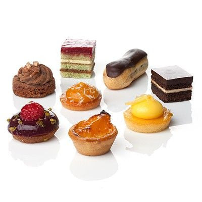 Sweet Street European Grand Cru Petit Fours Variety Assortment, 60 Slice - 120/Case