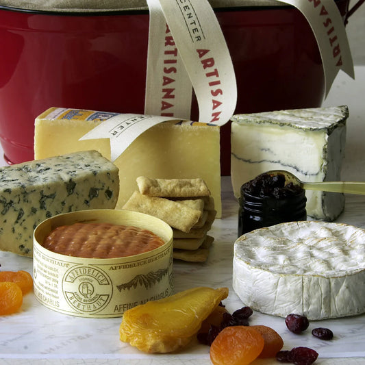Gourmet Artisanal Cheese Gift Basket