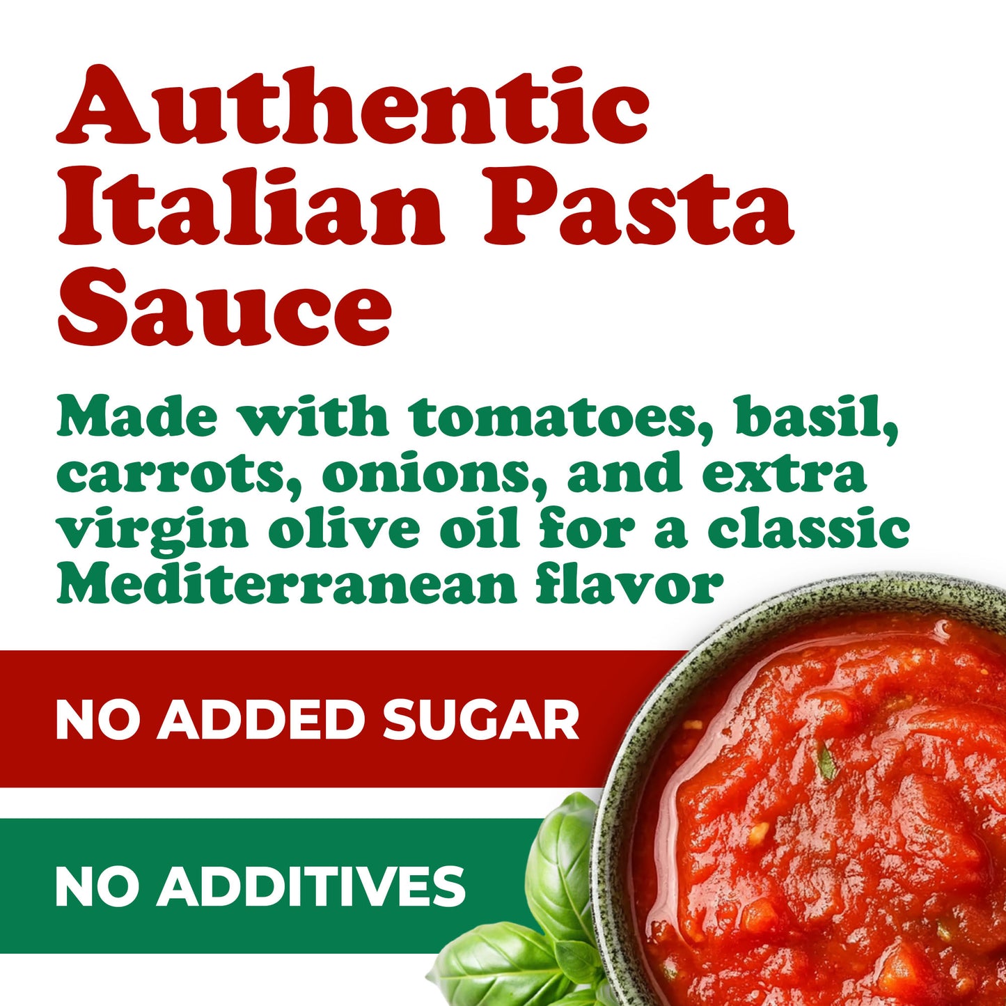 Food To Live Organic Basil Tomato Sauce, 24oz – Authentic Italian Pasta Sauce, No Added Sugar, Non-GMO, Vegan - Pack of 3