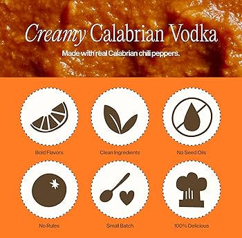 Sauz Creamy Calabrian Vodka Sauce | Clean Ingredients, No Seed Oils, Gluten Free - Pack of 2