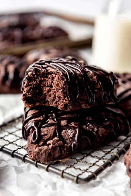 Triple Chocolate Scones • 1 Dozen Mini or 8 Jumbo
