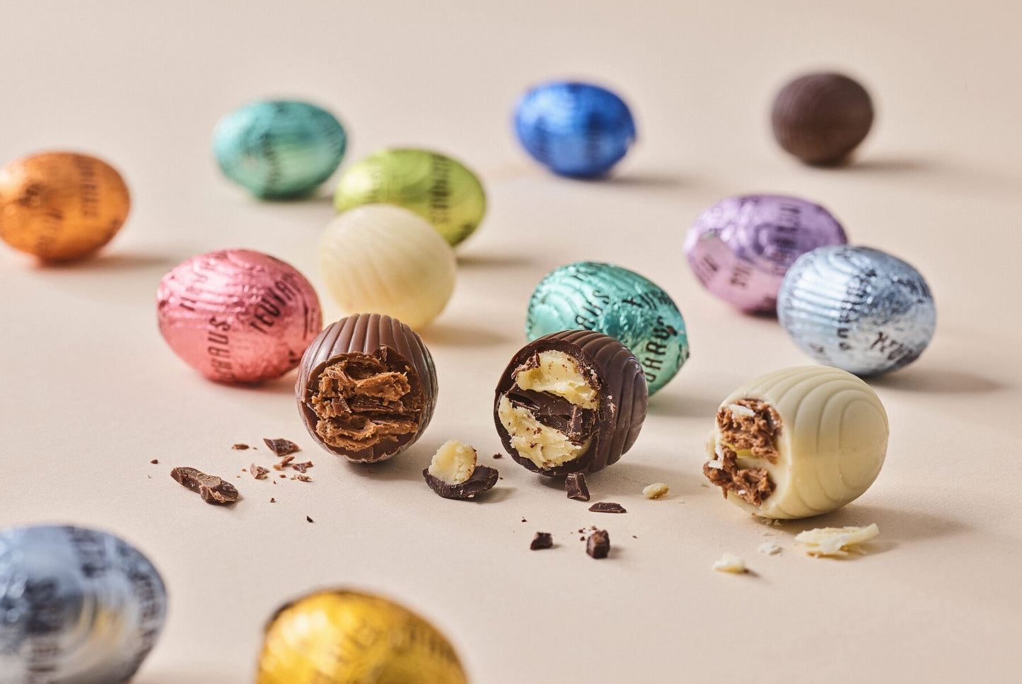 Neuhaus Chocolate Easter Eggs, 1/2 lb Bag