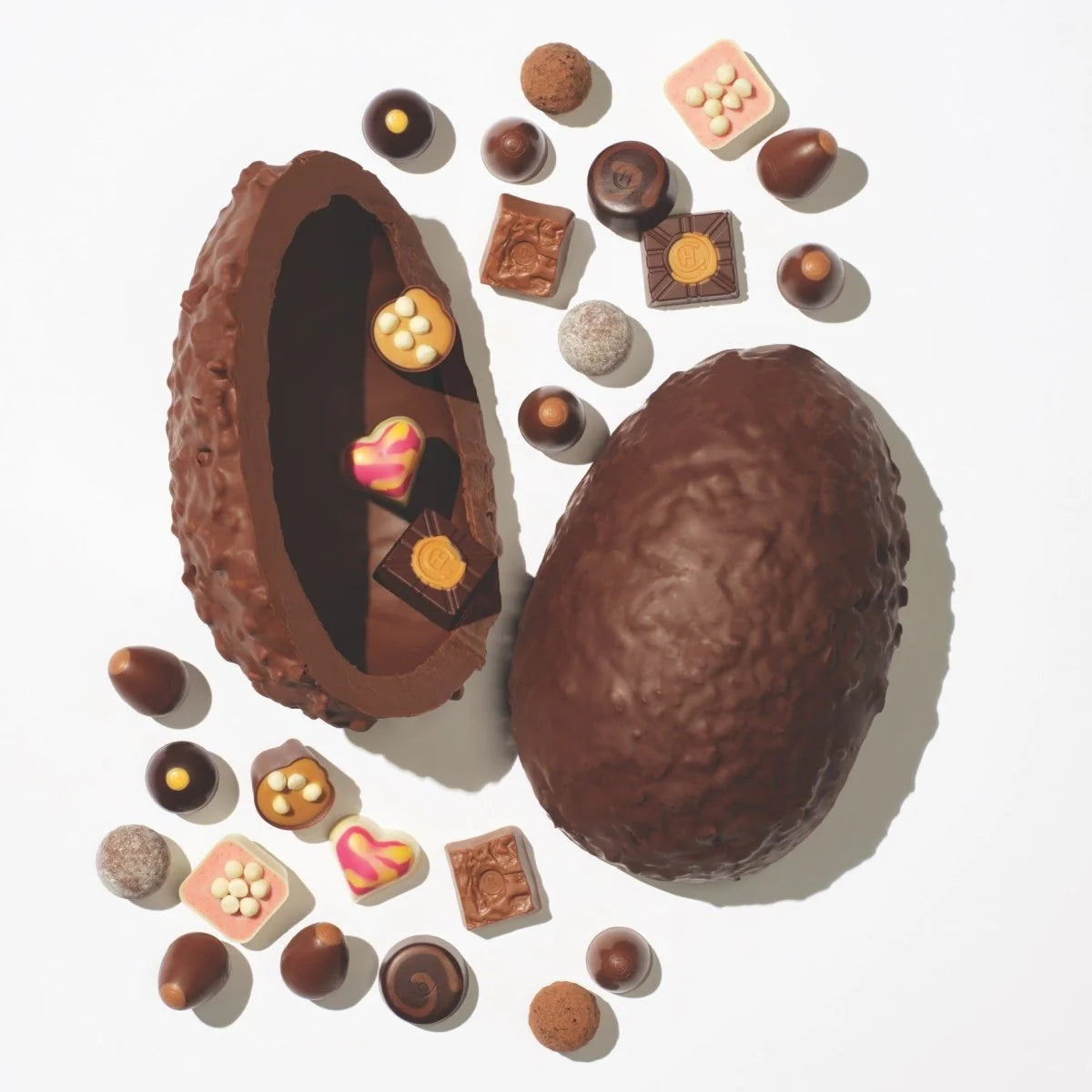 Hotel Chocolat Chocolate Easter Egg, Easter 2026 - Everything Ostrich Egg - Filled with our best loved truffles