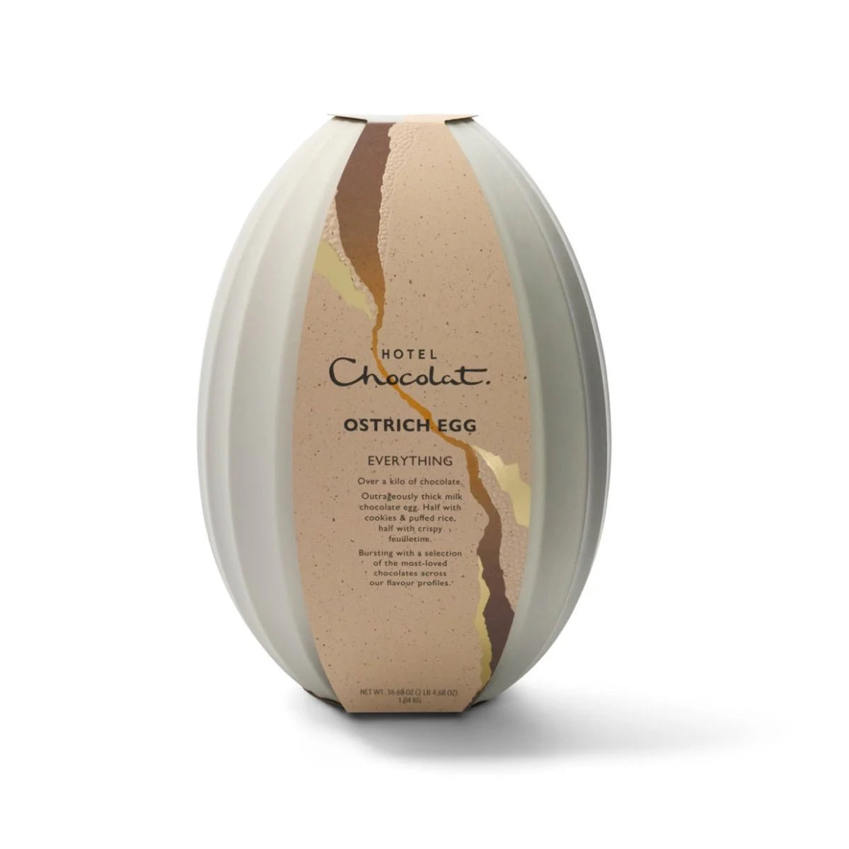Hotel Chocolat Chocolate Easter Egg, Easter 2026 - Everything Ostrich Egg - Filled with our best loved truffles