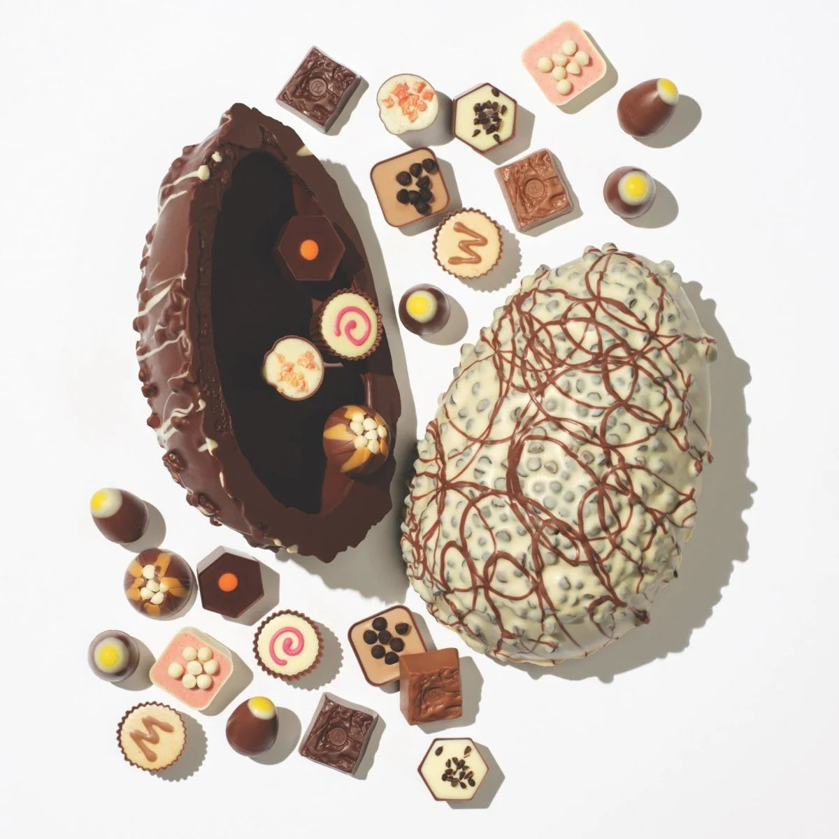 Hotel Chocolat Chocolate Easter Egg, Easter 2026 - Patisserie Ostrich Egg - Filled with our best loved truffles