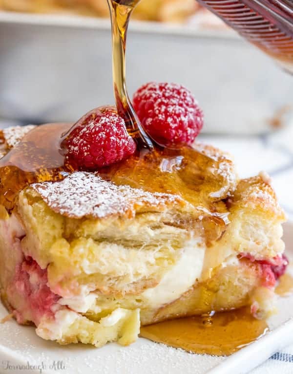 Baked Cream Cheese French Toast Casserole