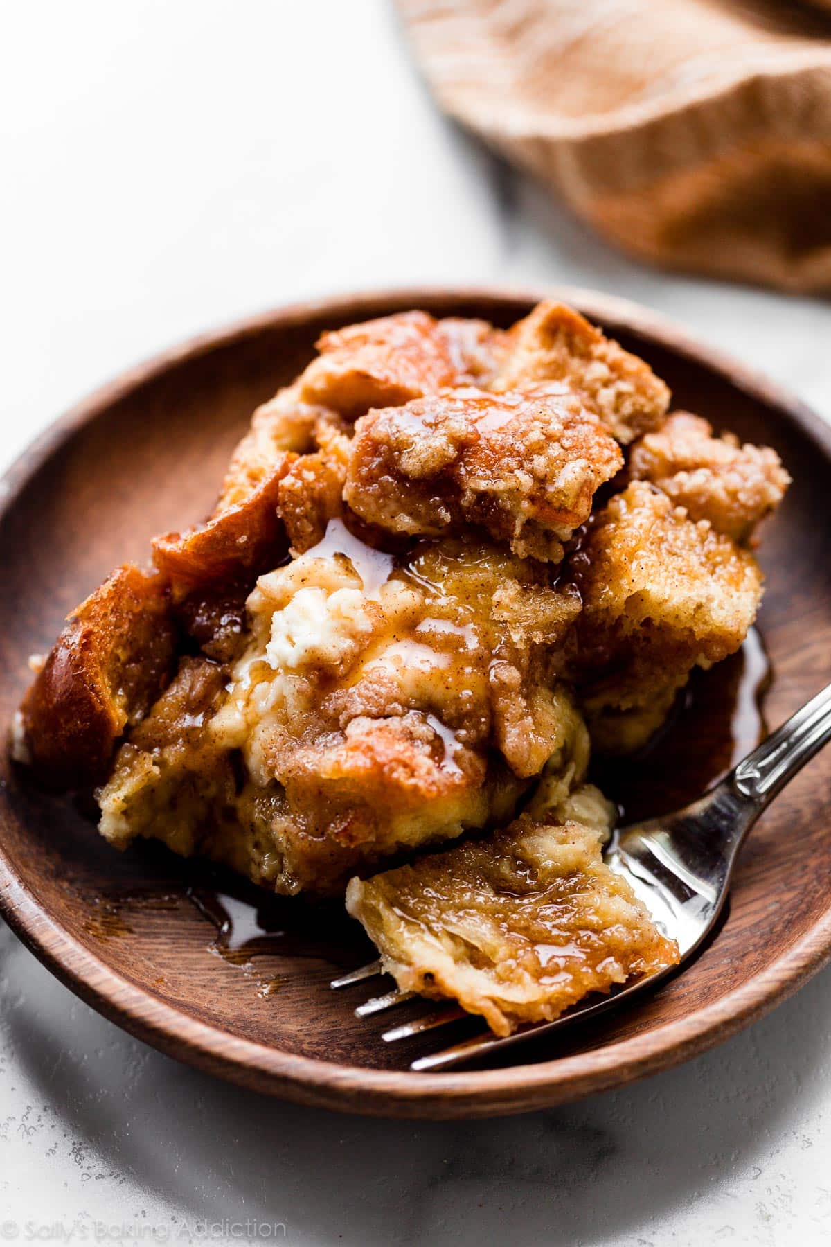 Baked Cream Cheese French Toast Casserole