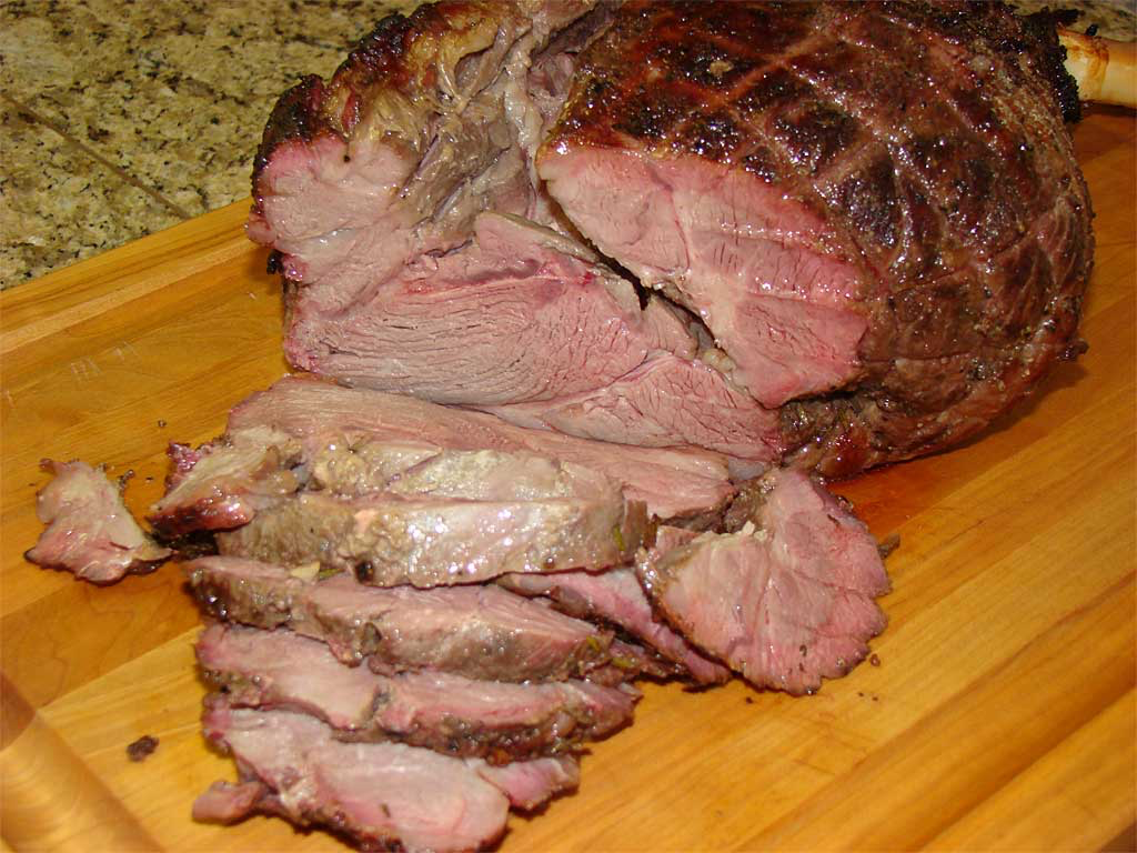 Rosemary Dijon Boneless Leg of Lamb