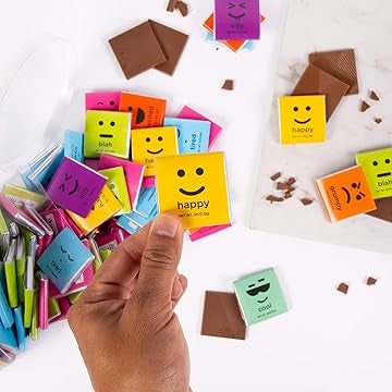 Moodibars Assorted Squares, Tub of 120 Pieces